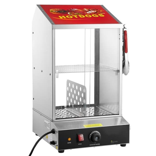 Dampkoger - DUOKU - Hot Dog Hut - 37L - 2 niveauer - Temperatur 30℃ til 85℃