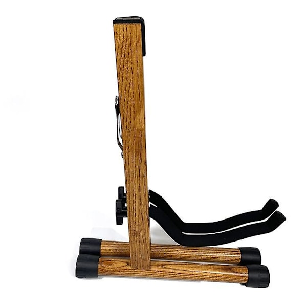 Gitarrställ Musikinstrument massivt trä Ett gitarrställ Gitarr hopfällbart ställ Gitarrställ vertikalt