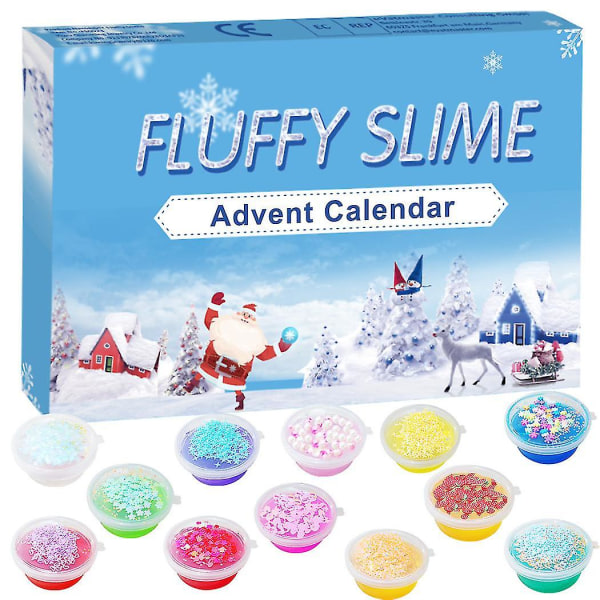 Jul adventskalender Jul Crystal Mud Blind Box Kit -m40