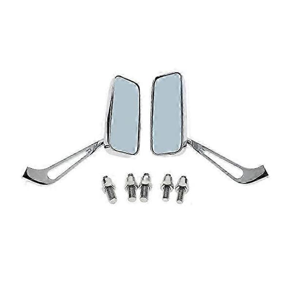 8mm 10mm krom backspeglar för motorcyklar As shown