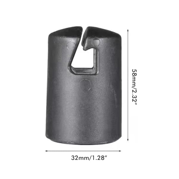{YM}Plastic Trampoline Pole Cap Trampoline Pole Cap for Flat Steel Plate System
