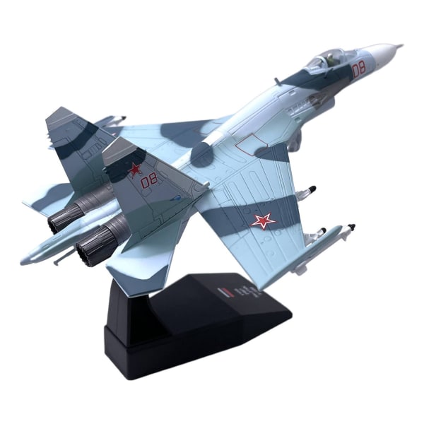 Diecast modell SukhoiSu-27 - ryskt flygplan