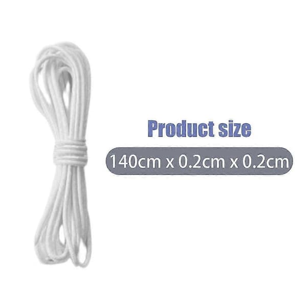 INF Salomon Quicklace Snørebånd White M