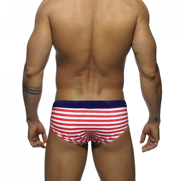 Badkläder Herr Kalsonger | Badshorts Herr | Herr Badbyxor | Herr Låg Midja Trunk C2 red with pad L
