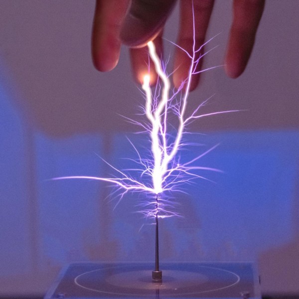 Musik Tesla Coil Touchable Science Experiment Student 10 cm presentverktyg Colourful