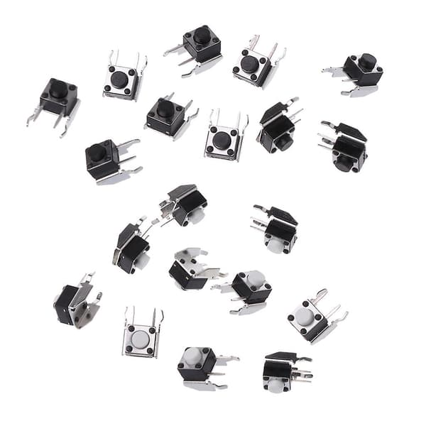 LB for RB Knapper Til Xbox 360 Controller Bumper Switch Joystick Reparationsdele White
