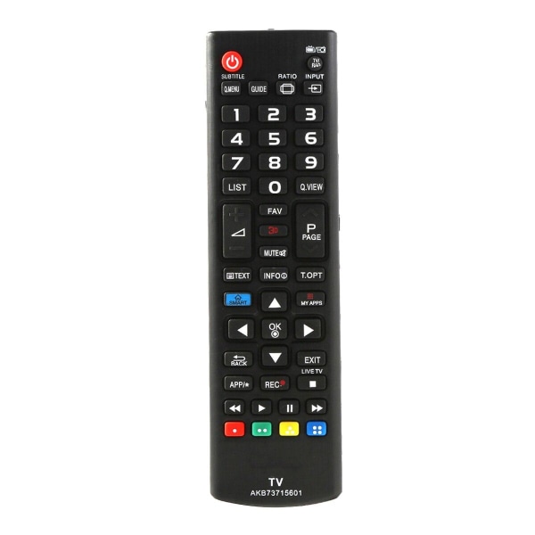 Huhua 433MHz Universal Smart TV Fjärrkontroll Ersättning TV Fjärrkontroll LG AKB73715601 LCD LED Smart TV |