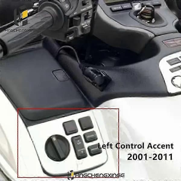 Chrome Accent Kant Indikator Dæklabel til Honda Goldwing GL1800 2001-2011 Modificerede Plastikdele GL YM