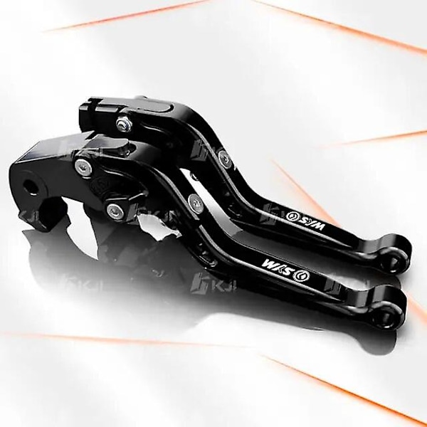 For SYM Fiddle 125/150/200i 2014-Nå Clutchhendel Bremsehendel Sett Justerbare Sammenleggbare Håndtak Hendler Motorsykkel Tilbehør Motor Kjøretøy Bremse Servi