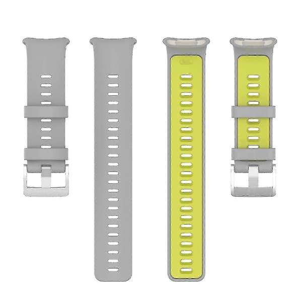 Silikone Urrem Til Polar Vantage V2 Grey Green