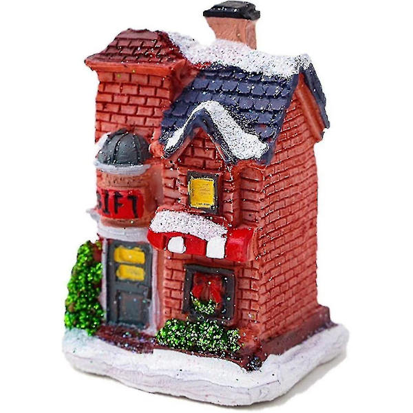LED S S Bordpynt Figurer Tilbehør Bygninger Batteridrevet R (rød(1 stk)