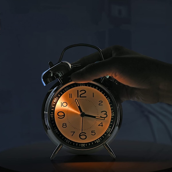 Hög ljudnivå väckarklocka för tunga sovare, Retro 4