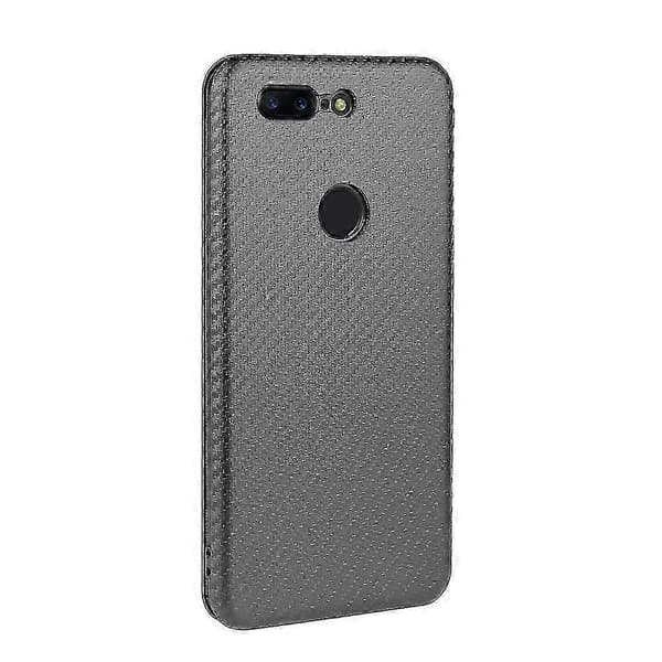 Karbonfiber-skinnetui til Oneplus 5t Black