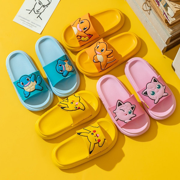Pikachu sommartofflor för barn inomhus - Perfekt