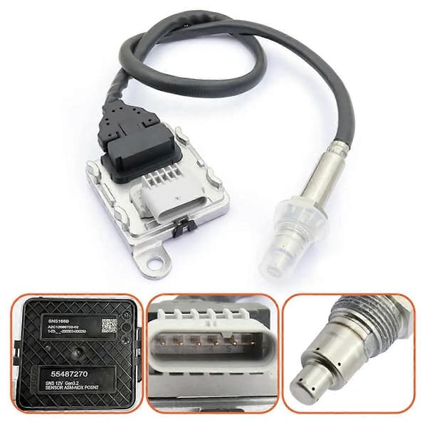 55487270 Nox Sensor Nitrogenoksidsensor Kompatibel med 2.0 CDTI 170HP B20DTH 2009-2017 SilverBlack