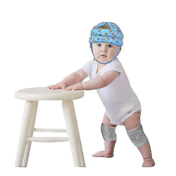 Baby Spedbarn Småbarn Hjelm Barn Hodepute Løping Gåing Kryping Sikkerhetshjelm