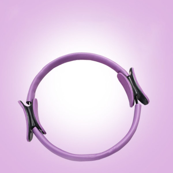 Magic Circle Pilates -rengas Yhteensopiva matto- ja reformer-harjoitteluun - Fitness-rengas Pilates-ympyrä pehmustetuilla vaahtomuovikahvoilla