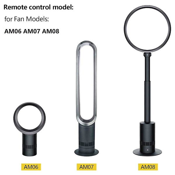 Reservefjernkontroll for Am06 Am07 Am08 Varme- og Kjøleventilator Luftfukter Luftrenser