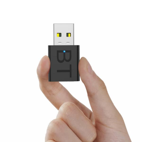 Generisk Bluetooth 5.0 Audio Receiver USB 3.5mm Adapter til AUX Bil, TV, PC, Højttaler, USB Bluetooth Adapter Audio Receiver Transmitter Bil Blueto