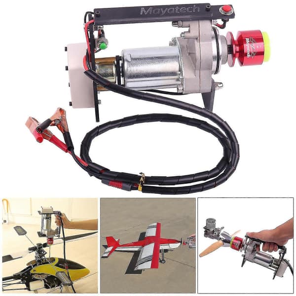 RC Motorstarter til Mayatech 10cc-80cc Benzinmotor Style A T Insert small head starter