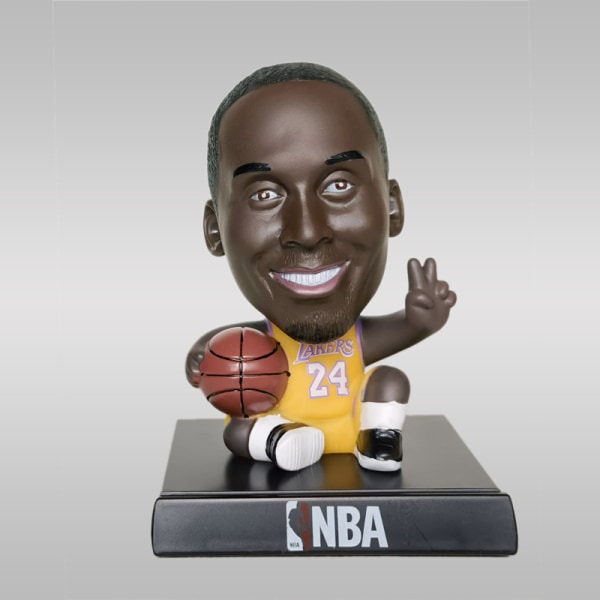 Konstgjord fotboll USA basketstjärna modell docka miniatyrer bil skakhuvud prydnad samlarobjekt Heminredning Tillbehör 2