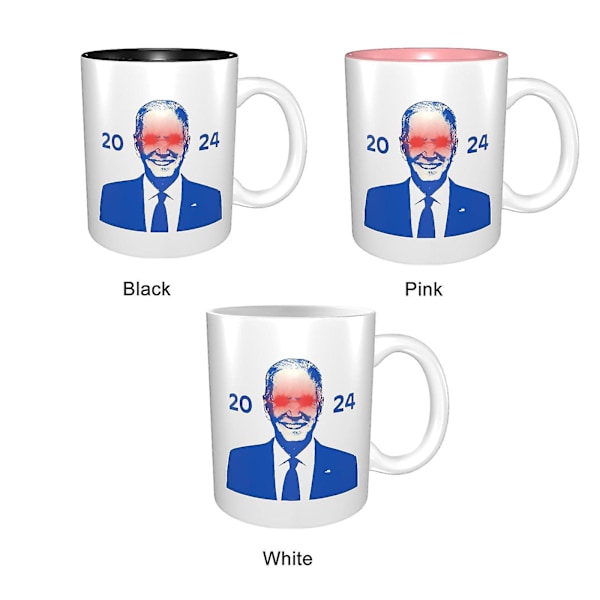 100% Nytt! Dark Brandon Biden 2024 Mug Rösta på Joe Pro Biden Mugg 2024 Joe Bidens Kampanj Mugg Brandon Stiger Mugg Keramik Kaffe Resemugg Koppar(