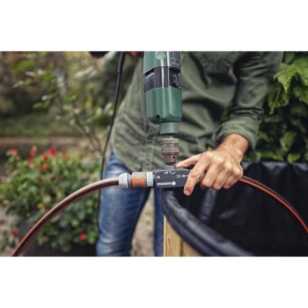 (Sort - Grå) Elektrisk Borepumpe - OGS® Dyse - Lille Vandoverførsel/Dræning - 1490-20 Black - Grey