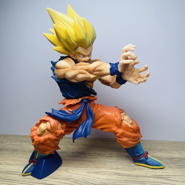 Dragon Ball Z Kamehameha Son Goku Figur Super Saiyan Kakarotto 16CM