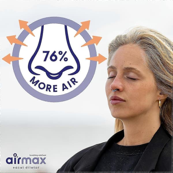 2025 Seneste Model AIRMAX Næse Dilatorer til Søvn - 76% Mere Luftstrøm - Anti
