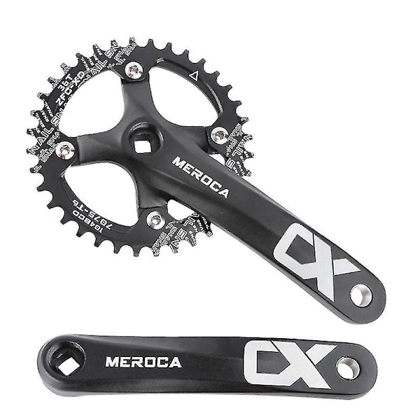 MTB Vevparti 30t-42t 104bcd Smal Bred Fyrkantshål Enkel Kedjekrans Vev
