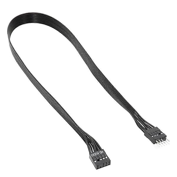 Bundkort HD Audio 9Pin Han til Hun Forlængerkabel 50CM