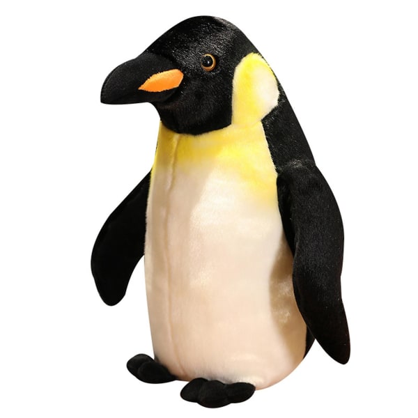 Söta pingviner kramar docka anti-rynk plysch material present till flicka kvinnor älskare flickvän 45cm