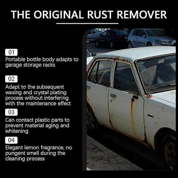1~3x Rustfjerner Spray, Bilridsfjerner, Rustfjerner Kompatibel med Metal 1PC 30ML