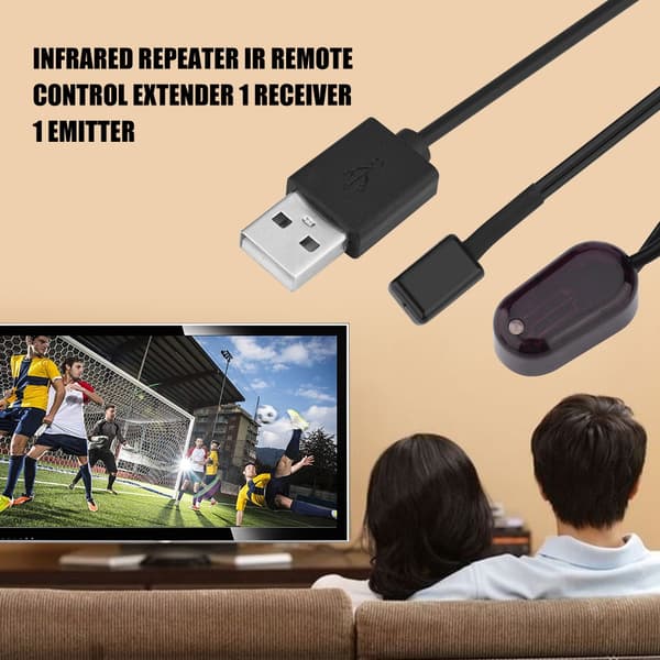 {YM}Infrarød Repeater IR Fjernkontroll Extender 1 Mottaker 1 Sender (2m)