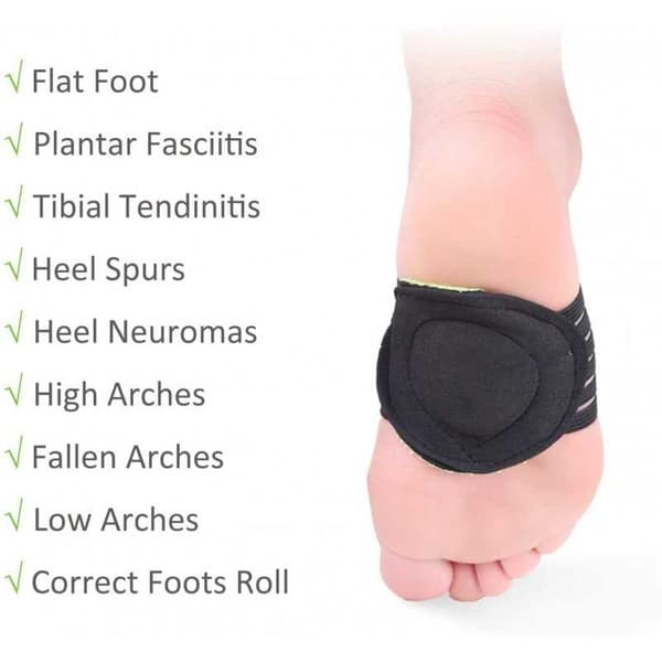 Hallux Valgus Stödkuddar Svart black