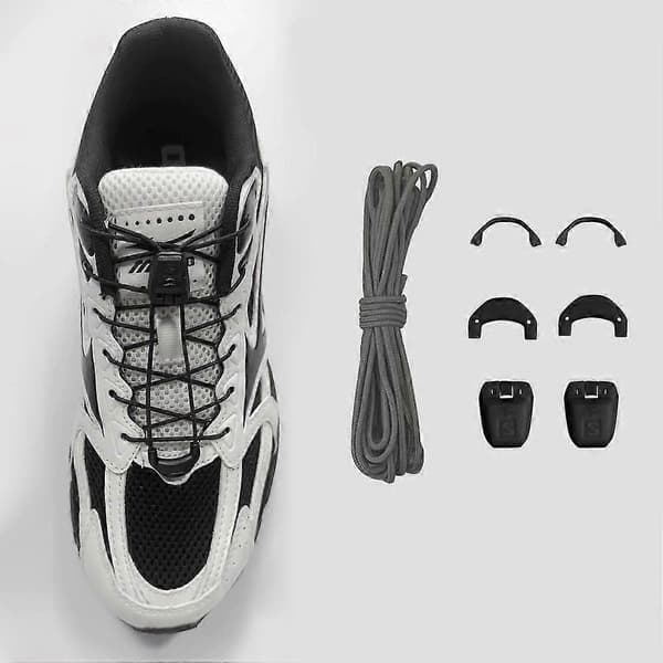 INF Salomon Quicklace Skosnören Grey S
