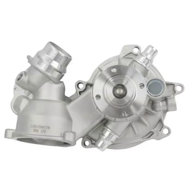 Motor Kølevæske Vandpumpe til E60 E61 540i 550i E63 E64 650i E65 E66 740Li 750Li X5 E70 4.8 N62 11517586779 Silver