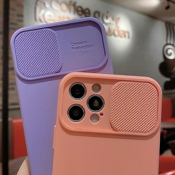 Slid Kamera Beskyttelse TPU Etui For iPhone 13 mini
