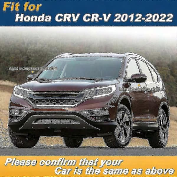 CR-V 2012-2022 Dørspejlsdæksel Udskiftning Red Left