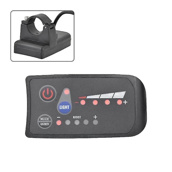 S810 E-cykel Meter LED Display 36V IP65 til Elcykel Elcykel Meter 5PIN