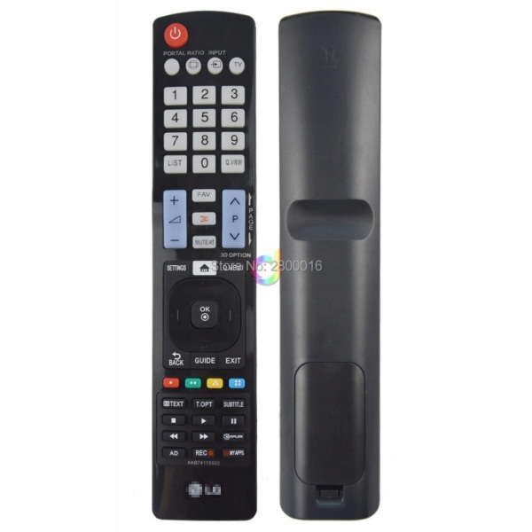 Ersättande Universal TV-fjärrkontroll för LG 37LG3500-ZA 37LG50 37LG5000 37LG5