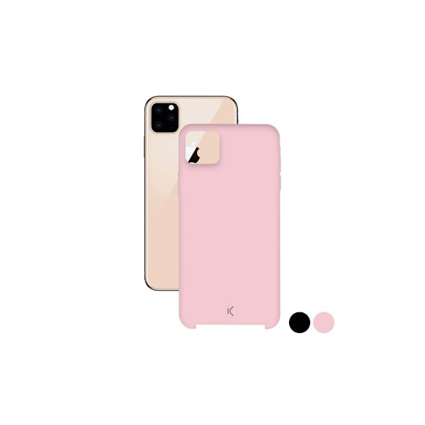 Beskyttende skal kompatibel med Iphone 11 Pro Soft Color - Sort
