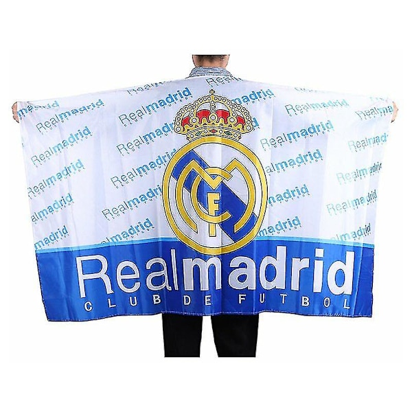 Real Madrid Flagga (VM 2022) (100% Polyester och Storlek 86*138)