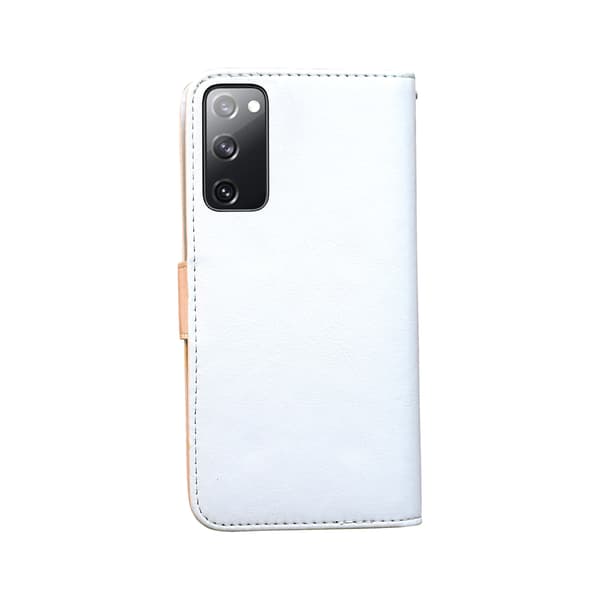 Samsung Galaxy S20 FE - Nahkakotelo / Suojaus Rosa