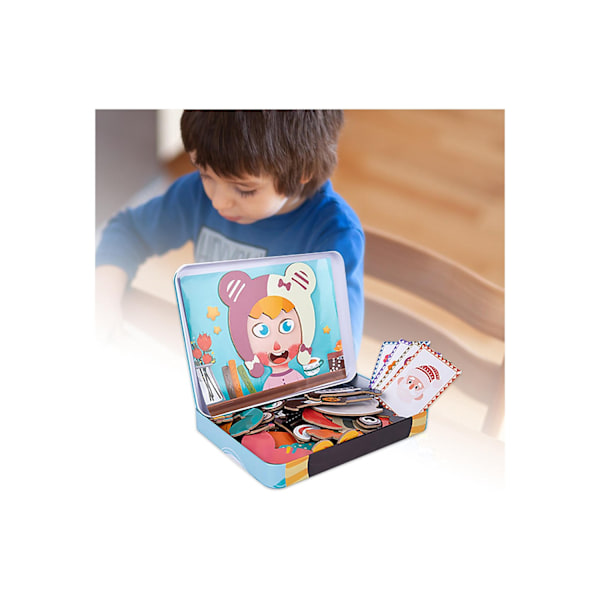 Imagination3D Magnetisk Puslespillbrett Montessori Leker