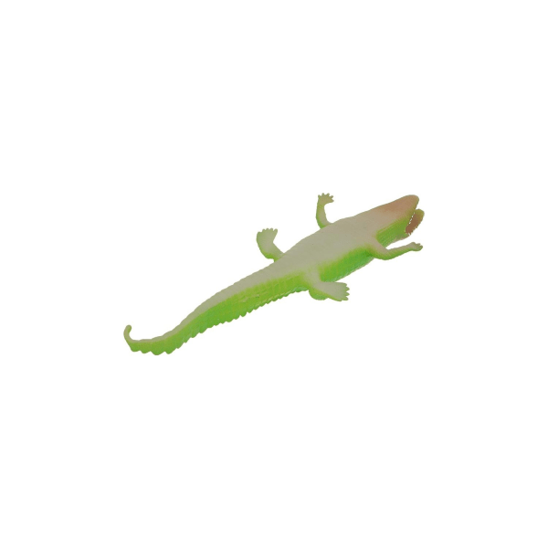 Simulering djur modell gummi krokodil modell karaktär barn skämt grön scen