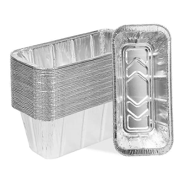 30-pack Fettkoppsfoder Kompatibla med Blackstone Grillplatta 17-36 tum, Fettbrickafoder Kompatibla med Grill & Platt Topp Silver