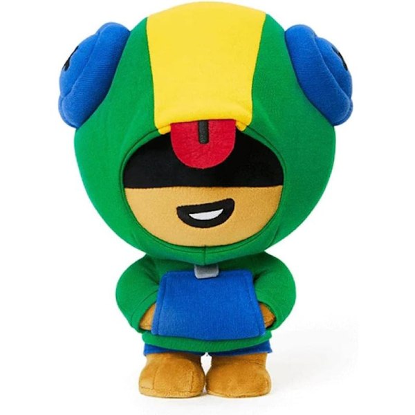 LEON MASK KARAKTÄR FRÅN SPELET BRAWL STARS LEKSAK Mjuk Plysch 1