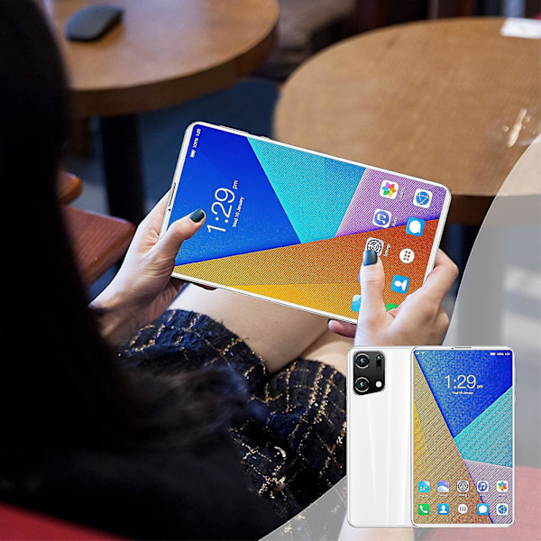 Surfplatta 7,1-tums Tablet Dator Android 16GB 8-kärnig Android 13 5G Nätverk Wifi Dual Sim-kort
