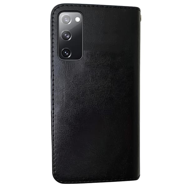 Samsung Galaxy S20 FE - Læder Etui / Beskyttelse Rosa